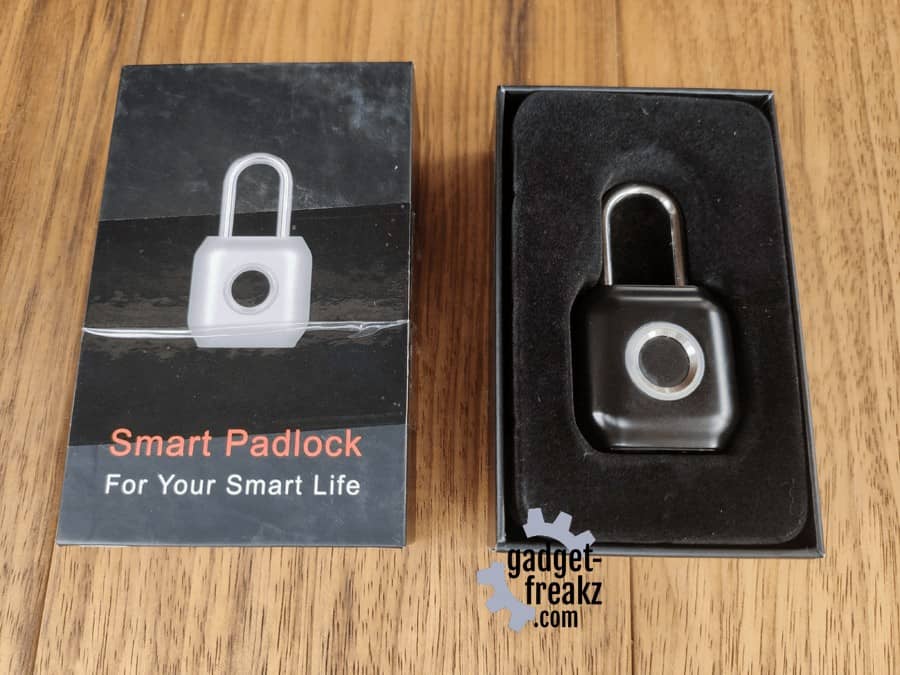 Smart Padlock box opened
