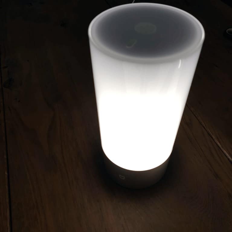 Xiaomi Mijia MJCTD01YL Yeelight Bedside Lamp On White