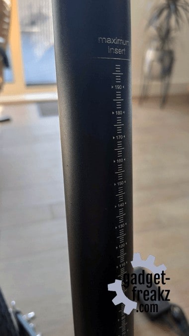 Xiaomi QiCycle – saddle pen measuring