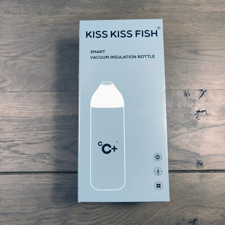 Xiaomi Youpin Kiss Fish CC Smart Water Bottle with Temperature Display – box front