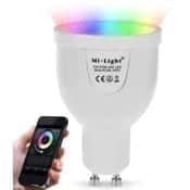MiLight WiFi LED Spot Bulb – RGB + WARM WHITE RGBW