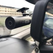 the dash cam installed in my car