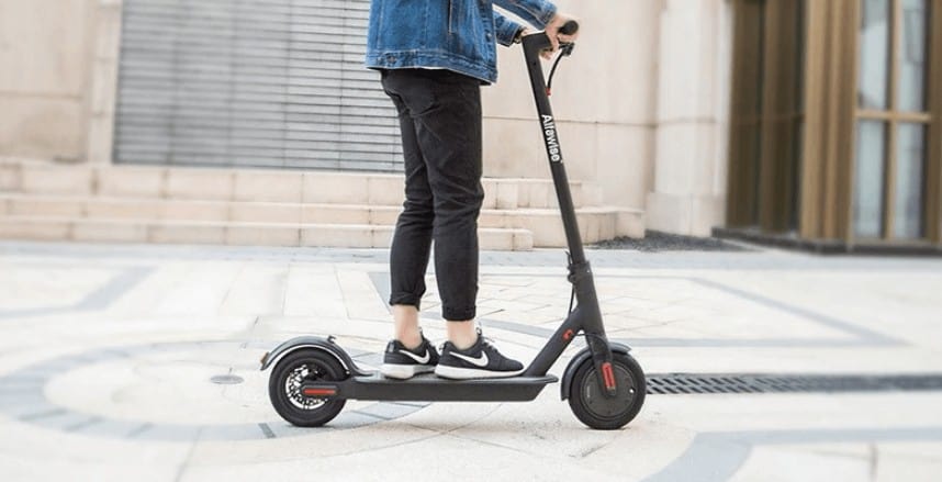 Alfawise M1 Folding Electric Scooter full