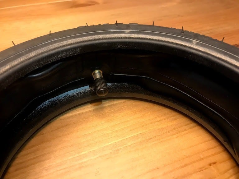 Alfawise M1 from tubeless to tubed