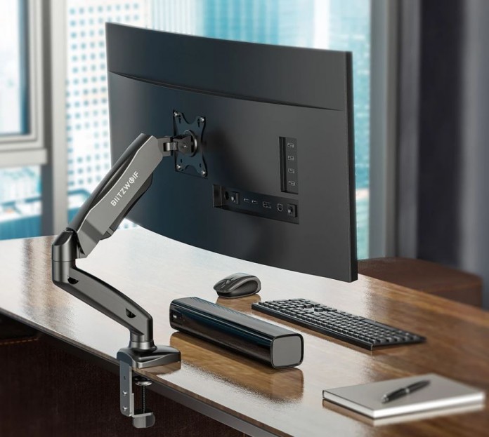 BlitzWolf BW-MS1: The Best Budget Monitor Stand For Bigger Monitors ...