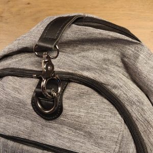 Canvas Backpack Anti Theft Buckle