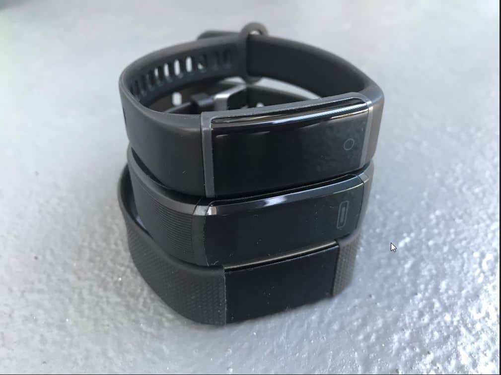 Elephone ELE Band 5 Compared to with other activity trackers