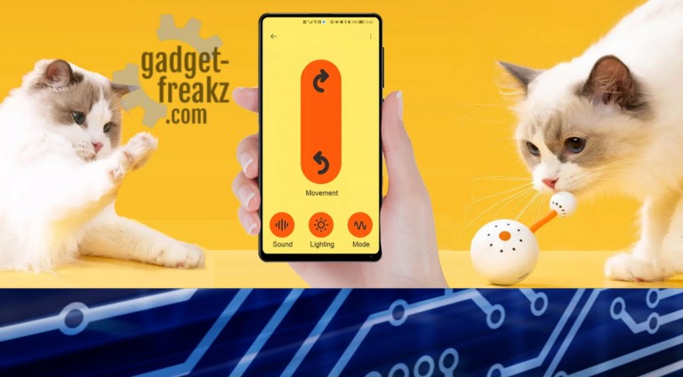 The Ultimate Cat Toy: A Smart Rolling Cat Ball with App