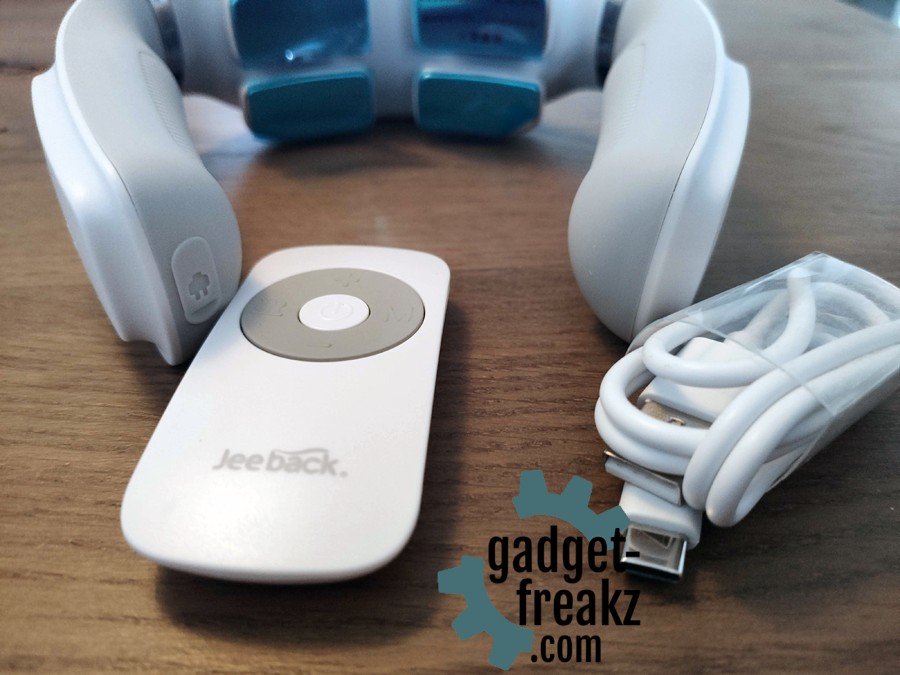 TOKO SINYO - Jeeback K1 Wireless Spine Neck Massager TENS Pulse Heating  Vibrate
