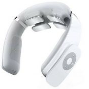 Jeeback g3 electric wireless neck massager tens pulse relieve neck pain from 4 h