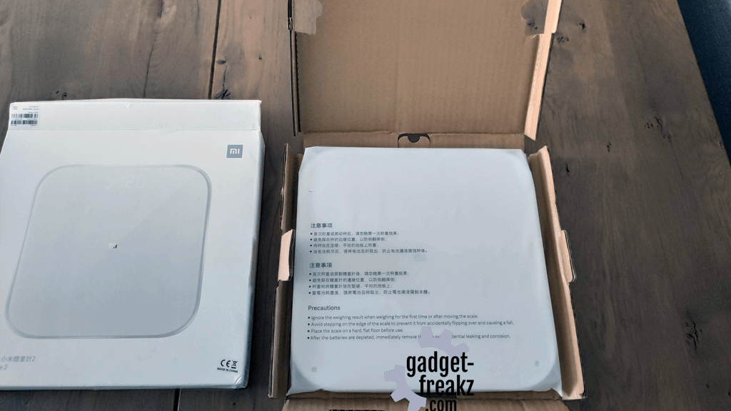 Xiaomi Mi Smart Scale 2 pizza delivered