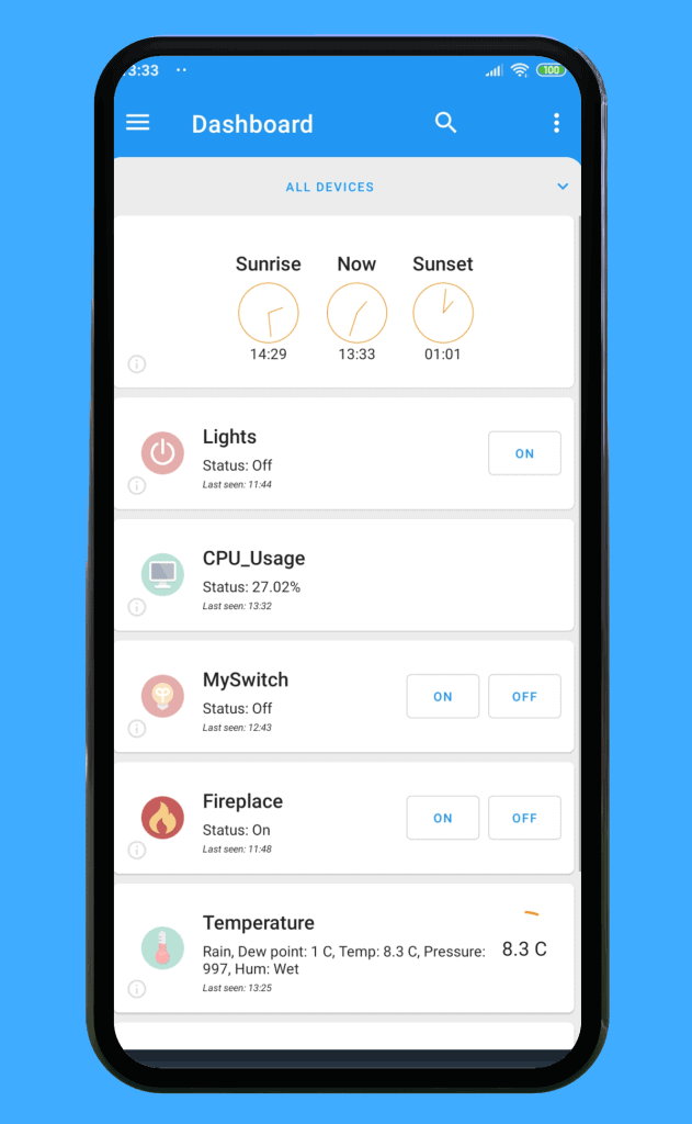android settings dashboard 2