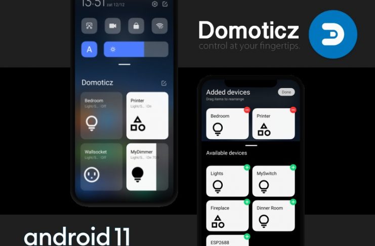 Domoticz App Android 11