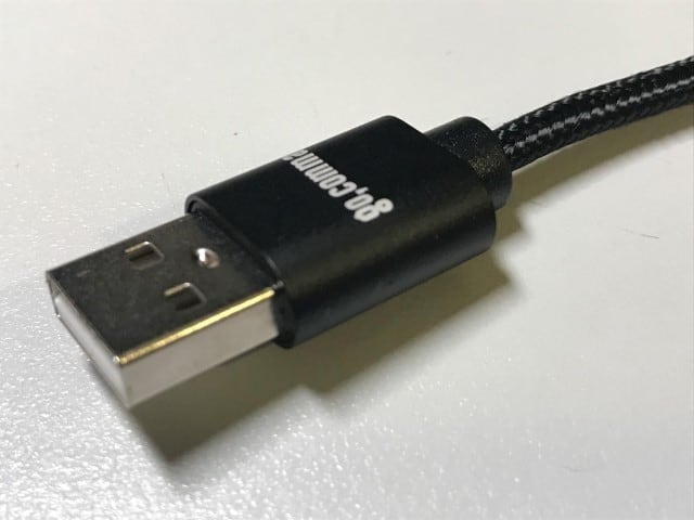 goComma USB A to Type C Cable USB-A Connector